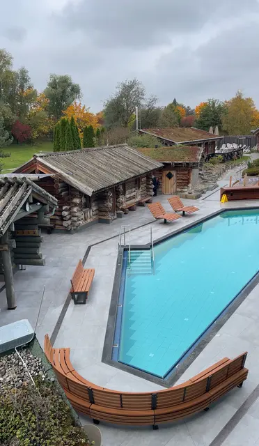 Der Sauna Außenbereich wurde im vergangenen Jahr neu gestaltet. | Foto: Titania Neusäß