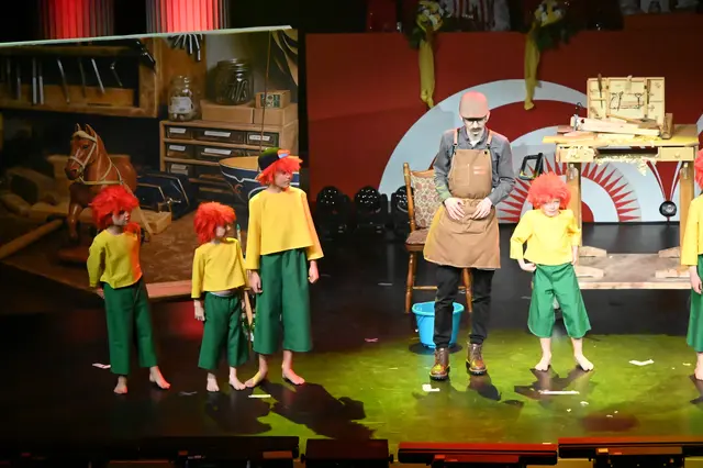 Der Gruß von der Kinder-Faschings-Sitzung "KIKO" bestand aus einer humorvollen Umsetzung einer Pumuckl-Geschichte.