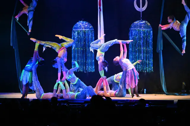 Die Gruppe "Christallica" faszinierte mit dem Thema "Waterworld"