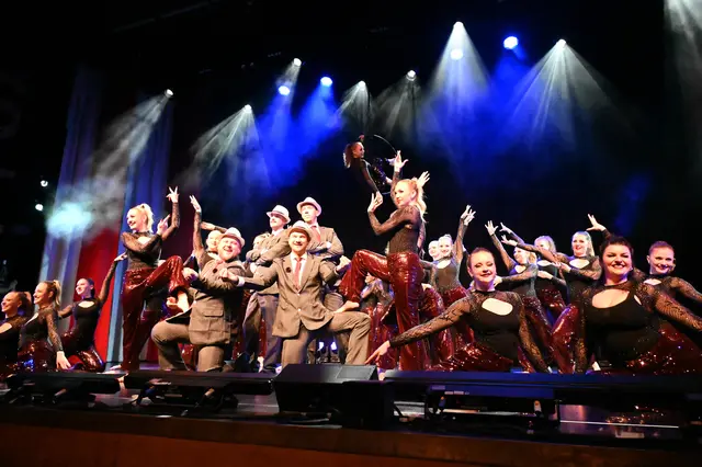 Die Showtanzgruppe des TSV Firnhaberau bot wiederum eine phantastische Show unter dem Motto "Mafia"