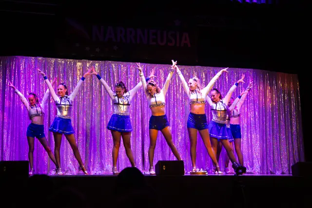 Die Kinder- und Jugendshowtanzgruppe | Foto: Tim Widmann