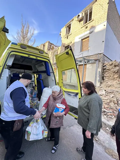 Hilfsgüterverteilung Region Khersson | Foto: LandsAid/Dream Future