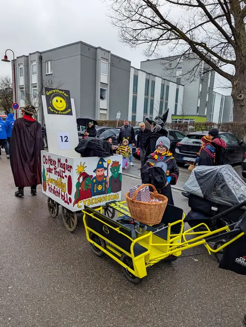 Jetzt geht es los! - die GPF beim Kinderumzug in Gersthofen am 14. Februar 2026 | Foto: Manuela Jung