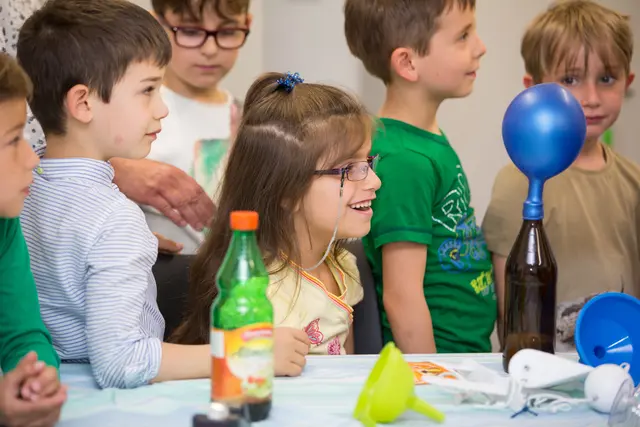 Ein Kindergeburtstag im Ballonmuseum ist aufregend und spannend. | Foto: (c) Frauke Wichmann / Ballonmuseum Gersthofen