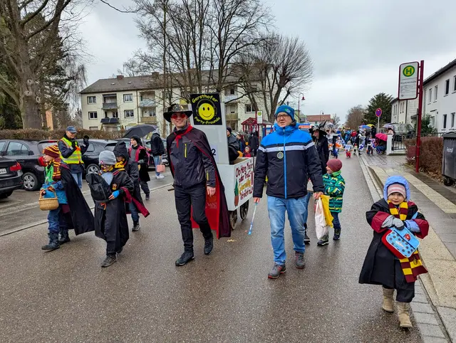 Jetzt geht es los! - die GPF beim Kinderumzug in Gersthofen am 14. Februar 2026 | Foto: Manuela Jung