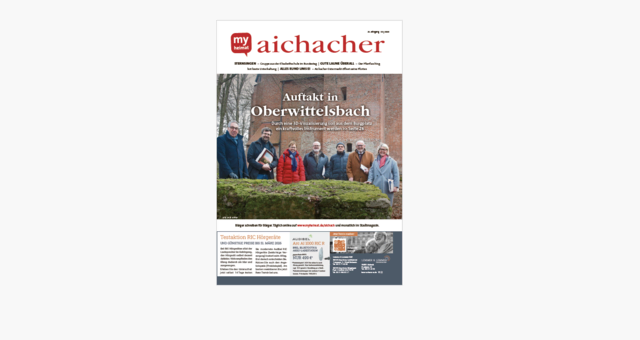 Den „aichacher“ 03/2026 hier als E-Paper lesen