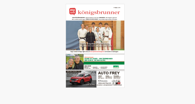 Den „königsbrunner“ 03/2026 hier als E-Paper lesen
