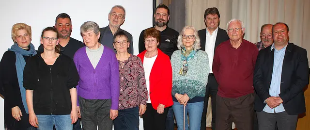 Die Vorstandschaft des Meitinger Obst- und Gartenbauvereins. | Foto: Peter Heider