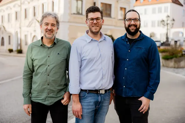 Team Rederzhausen: (von links) Jürgen Rühl, Egon Stamp, Christopher Boban Kaiser  | Foto: Sarah Schneller