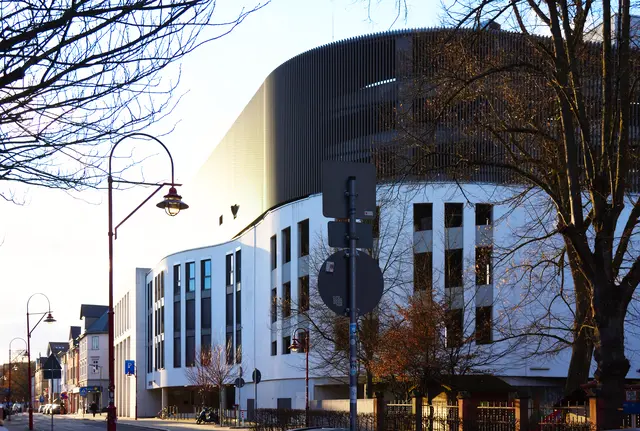 City-Parkhaus in der Universitätsstraße,