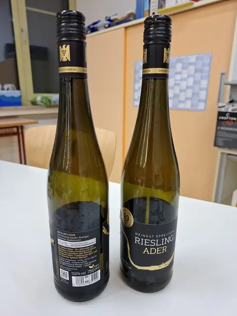 Dieser Riesling wurde zum Amuse Gueule kredenzt. | Foto: Otto Killensberger