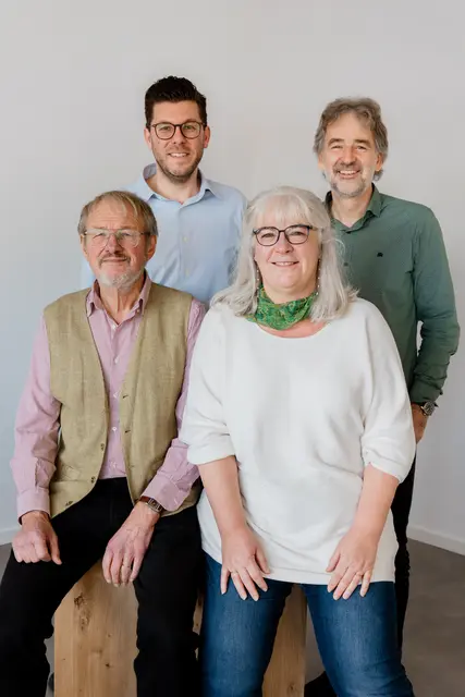 Team sichere Wege: Edmund Dorsch, Egon Stamp, Susanne Östreicher, Jürgen Rühl (v.l.n.r.) | Foto: Sarah Schneller