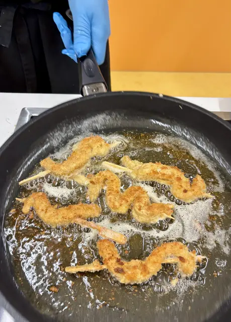 Köstliche Fischstäbchen - knusprig ausgebacken. | Foto: Klaus Hill