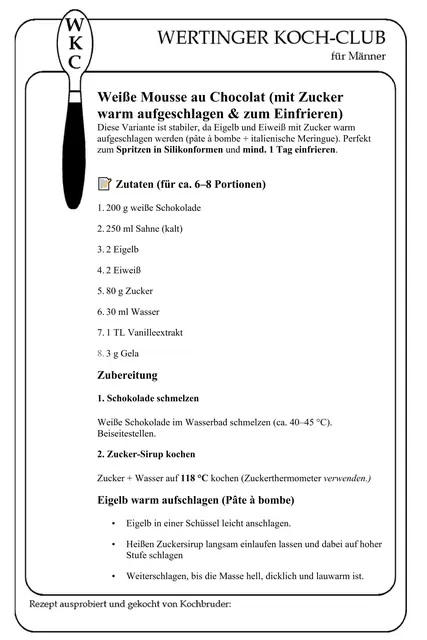 Rezept zum Nachtisch - Seite 4. | Foto: Otto Killensberger