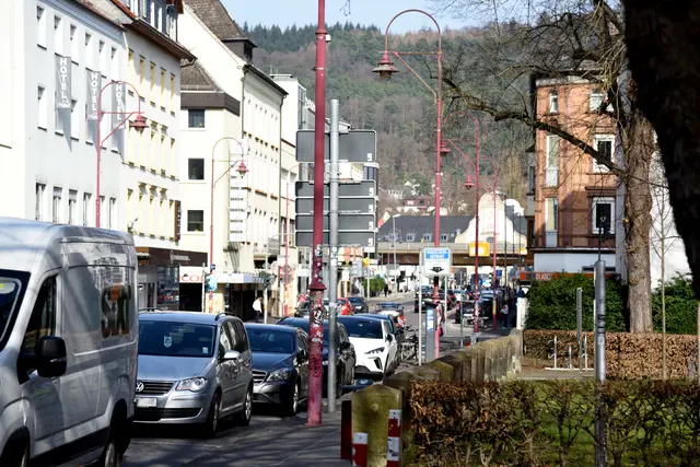 Blick in die Bahnhofstraße