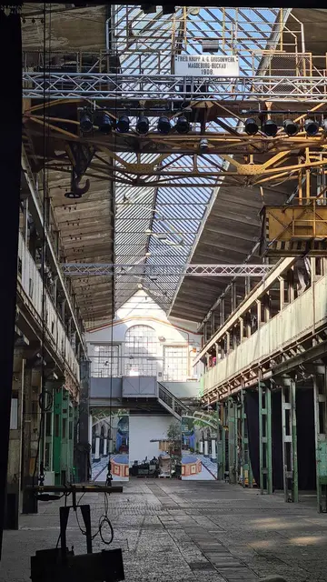 Innenansicht Naxoshalle