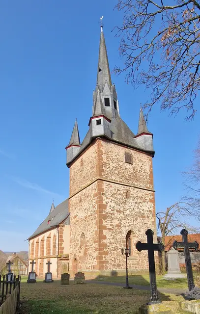 Die Hallenkirche von Niederasphe