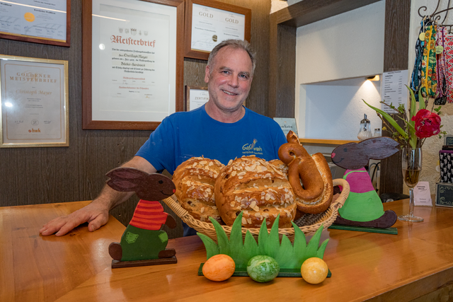 Bäckerei Geßwein Augsburg - Rechtzeitig zum Osterfest gibt's aus der Backstube den köstlichen Osterfladen