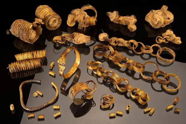 Der Goldschatz von Gessel | Foto: Landesmuseum / V. Minkus (NLD).