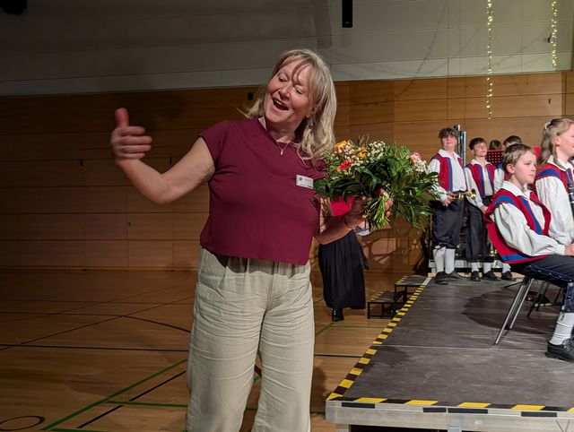 Die A-und B-Orchester der Städtischen Jugenkapelle Friedberg beim Frühjahrskonzert 2026 in der Friedberger Max-Kreitmayr-Halle. | Foto: FSeventfoto