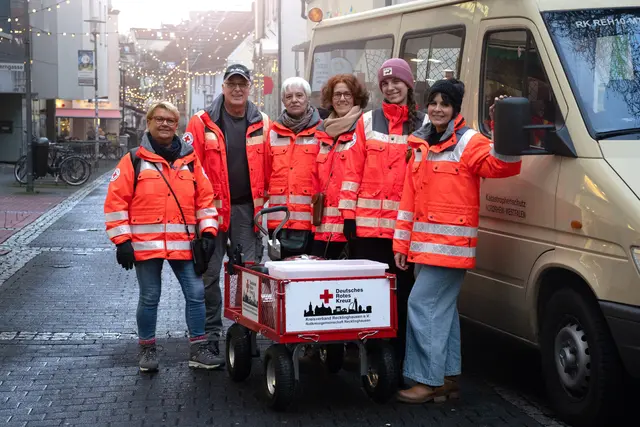 Kältehilfe des DRK-Kreisverbandes Recklinghausen | Foto: Jonas Westermeyer / DRK-Landesverband Westfalen-Lippe