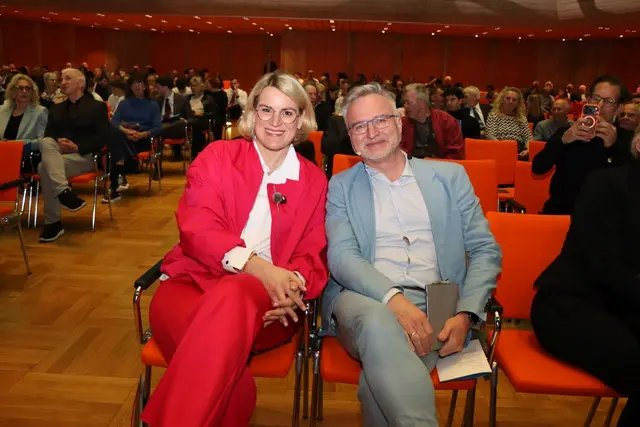 Eva Weber und Jürgen K. Enninger | Foto: Marianne Stenglein