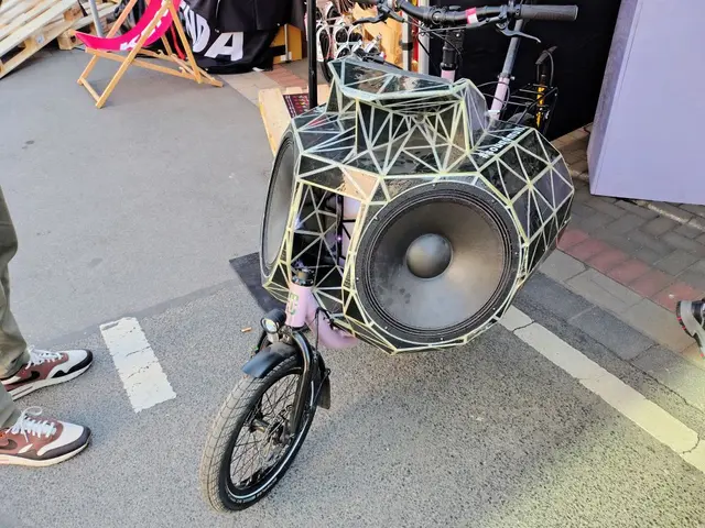 Auch sich mit Lautstärken zeigen zählt auf dieser Fahrrad-Messe! | Foto: ADFC Langenhagen
