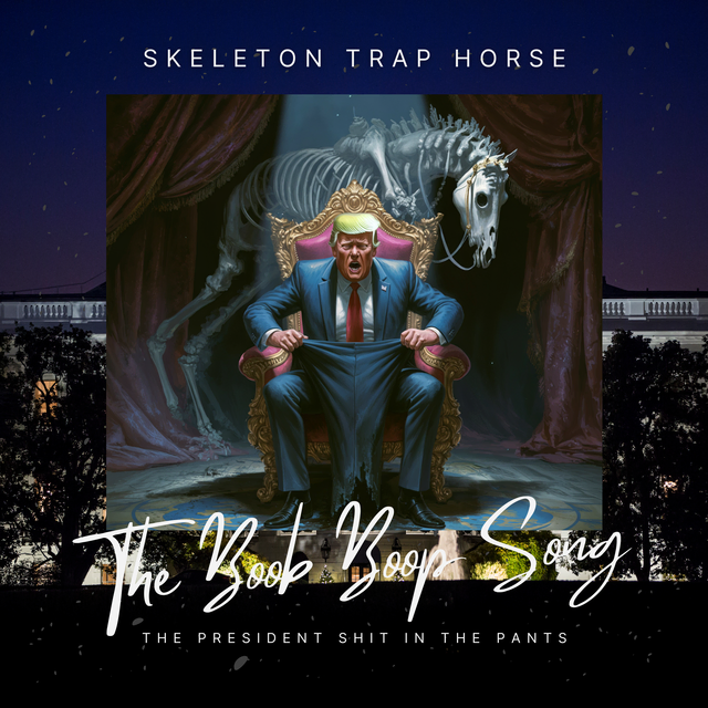 Skeleton Trap Horse erobert mit Anti Trump Musik Tiktok aber auch die Charts. Jetzt auch in Deutschland. | Foto: Skeleton Trap Horse