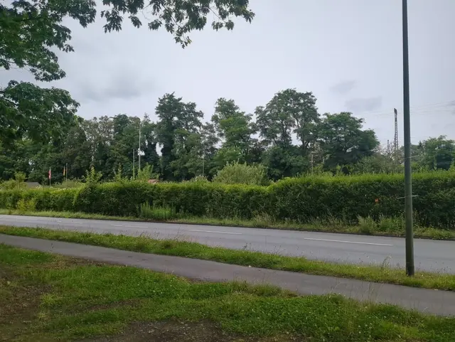 Schon wesentich besser! Auch wenn es ein Zweirichtungsradweg und zudem schmal ist. Der kleine Grasstreifen zwischen Radweg und Auto-Fahrbahn erhöht das Sicherheitsgefühl enorm.  | Foto: Astrid Günther