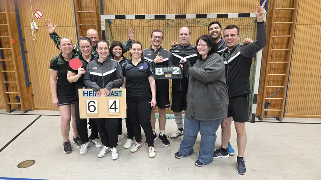 Erfolgreicher_Heimspieltag beim Tischtennis des Polizei SV Königsbrunn mit zwei Siegen. | Foto: Jürgen Heuberger