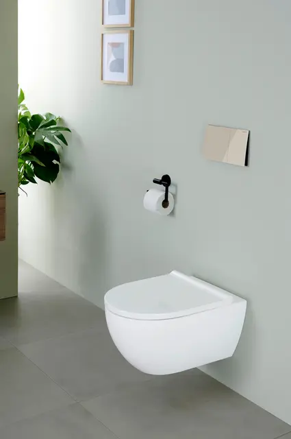 Der Ersatz einer alten WC-Keramik durch ein neues, eleganteres und pflegeleichteres Modell ist meist ohne große Umbaumaßnahmen realisierbar.
 | Foto: DJD/Geberit