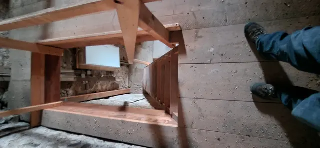 Blick von der 2.Etage nach unten