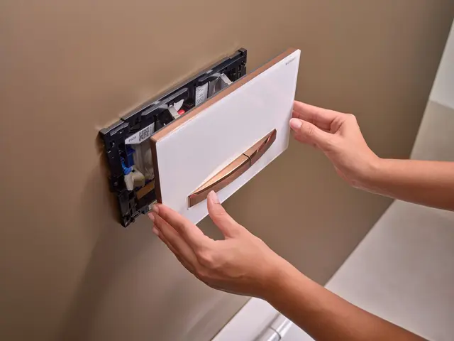 Nie mehr schlechte Gerüche im Bad: Geruchsabsaugungen hinter der Betätigungsplatte eliminieren Geruchsstoffe, bevor sie sich im Bad ausbreiten.
 | Foto: DJD/Geberit