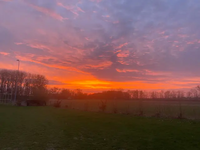 Sonnenuntergang- aber nur auf unserer Erde🌞