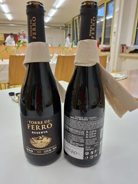 Das war der Rotwein zum Lammhäxle. | Foto: Otto Killensberger