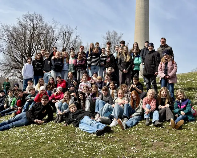 Ministranten im Olympiapark