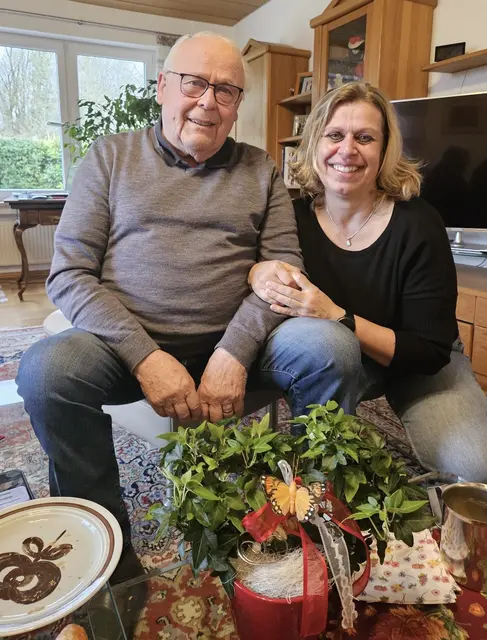 Übungsleiter Herbert Stegmann feiert seinen 85. Geburtstag. Die Abteilungsleitung gratuliert ganz herzlich.