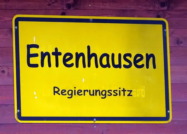 das Grundstück an der ehemaligen Kalkhütte trägt spaßeshalber den Namen Entenhausen
