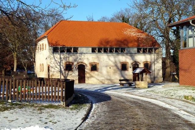 der alte Gutshof in Westdorf ist zum kulturellen Mittelpunkt von Westdorf geworden 