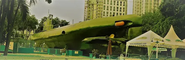 In Surubaya steht das U-Boot Pasopati 410