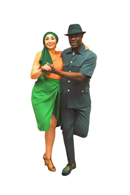 Tanzlehrer Joao Dontana und Kapelle Massanari. | Foto: Joao Dontana