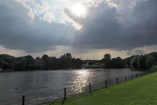 Der Bertasee im Sportpark Duisburg | Foto: Astrid Günther