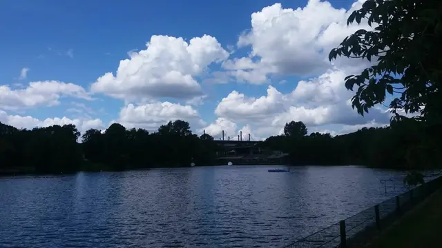 Der Bertasee im Sportpark Duisburg | Foto: Astrid Günther