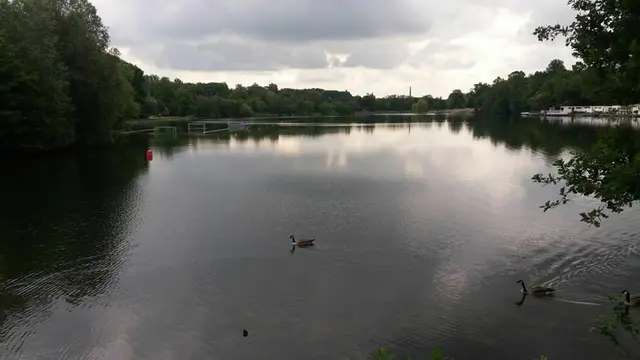 Der Bertasee im Sportpark Duisburg | Foto: Astrid Günther