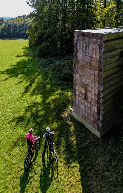 Sieben-Kapellen-Weg: Pawson Kapelle Kesselostheim | Foto: erlebe.bayern - Frank Heuer