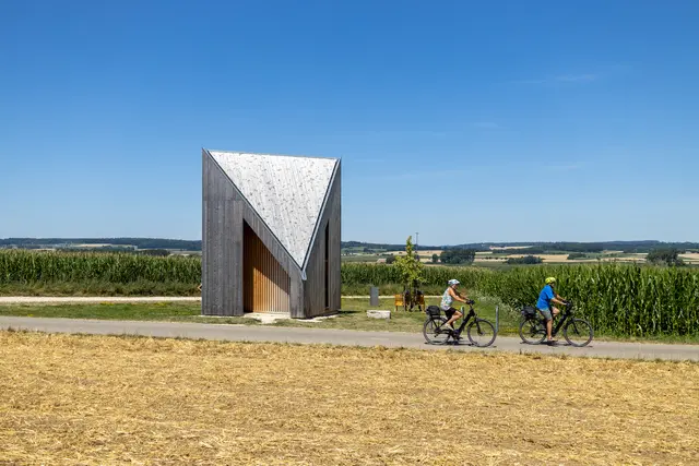 Sieben-Kapellen-Weg: Kapelle Frank Lattke in Bachhagel | Foto: Heiko Grandel