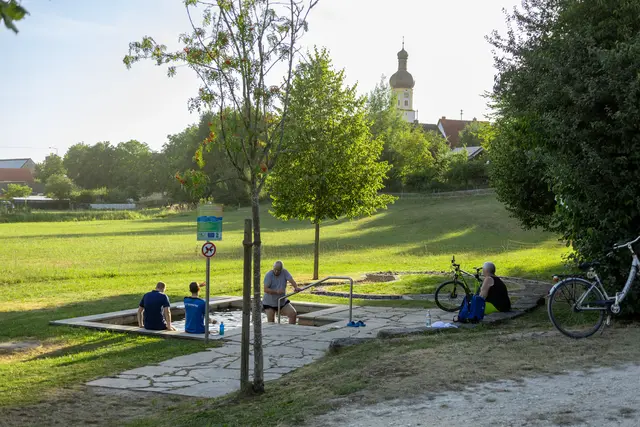 Sieben-Kapellen-Weg: Kneippanlage in Schwenningen | Foto: Heiko Grandel