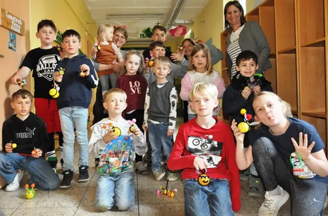 Die Wühlmäuse zeigen ihre Samenbienen | Foto: Josef Fink, Gablinger Gartenbauverein