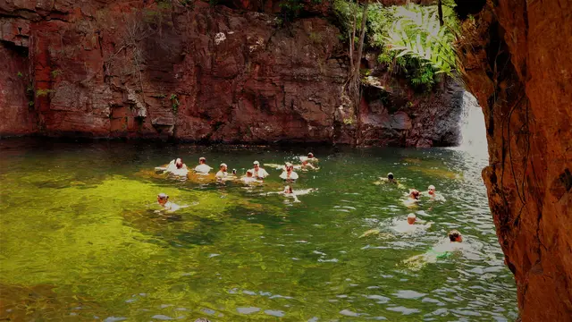 ...bei den Wangi Falls