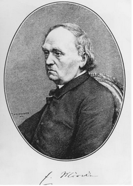 Eduard Mörike | Foto: Abbildung aus historischer Buchauflage